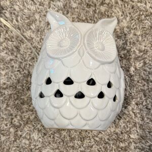 Yankee Candle Owl Easy Melt Cup Warmer with Timer 7" Tall